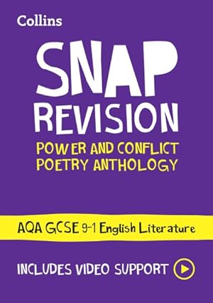 Seller image for Aqa Poetry Anthology Power And Conflict Revision Guide for sale by GreatBookPrices