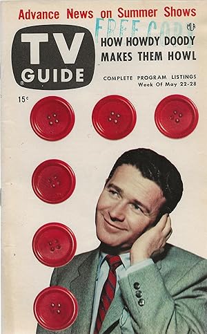 TV Guide May 22, 1953 Howdy Dowdy, Summer Shows
