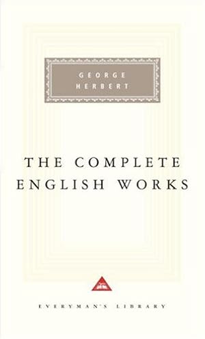 Seller image for Herbert: The Complete English Works (Everyman's Library) by Herbert, George [Hardcover ] for sale by booksXpress