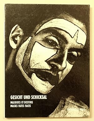 Imagen del vendedor de Gesicht und Schicksal. Masques et destins. Masks fates faces. bersetzt von Brigitte Gmelin. a la venta por Antiquariat Martin Barbian & Grund GbR