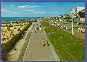 AK Nordseeheilbad Cuxhaven-Duhnen, Strandpromenade, ungelaufen