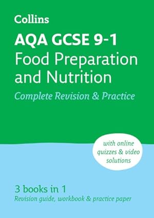 Imagen del vendedor de Aqa Gcse 9-1 Food Preparation & Nutrition Complete Revision & Practice 2 Revised edition a la venta por GreatBookPrices