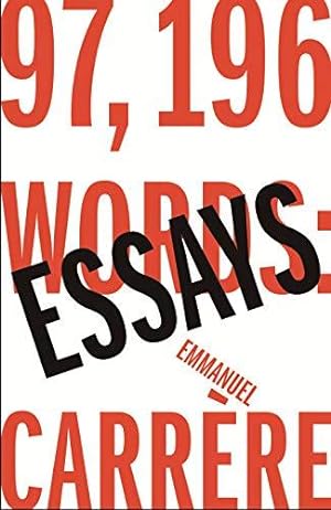 Bild des Verkufers fr 97,196 Words: Essays zum Verkauf von WeBuyBooks