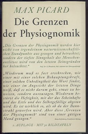 Die Grenzen der Physiognomik. 2. Auflage.