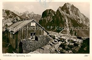 Postkarte Carte Postale 73804874 Pfronten Ostlerhuette auf dem Breitenberg Pfronten