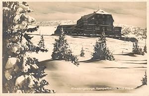 Bild des Verkufers fr Postkarte Carte Postale 73805689 Riesengebirge Boehmischer Teil Hampelbaude zum Verkauf von Versandhandel Boeger