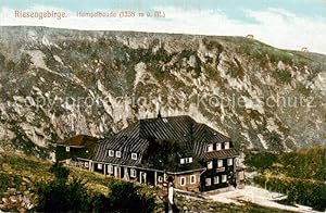 Bild des Verkufers fr Postkarte Carte Postale 73805490 Riesengebirge Boehmischer Teil Hampelbaude zum Verkauf von Versandhandel Boeger