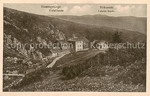 Bild des Verkufers fr Postkarte Carte Postale 73805838 Riesengebirge Boehmischer Teil Elbfallbaude zum Verkauf von Versandhandel Boeger