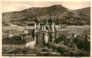 Postkarte Carte Postale 73806794 Haindorf Isergebirge Hejnice CZ Klosterkirche