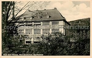 Seller image for Postkarte Carte Postale 73809940 Bad Kudowa Kudowa-Zdroj Niederschlesien PL Haus Anni Therese Herz Sanat for sale by Versandhandel Boeger