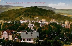 Postkarte Carte Postale 73809258 Bad Landeck Schlesien PL mit Bismarckkoppe