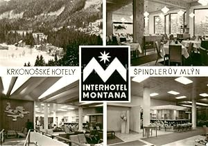 Postkarte Carte Postale 73829349 Spindleruv Mlyn Spindelmuehle Riesengebirge CZ Interhotel Montan...