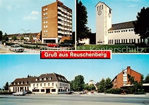 Postkarte Carte Postale 73813021 Reuschenberg Gaststaette Haus Reuschenberg Kirche Reuschenberg