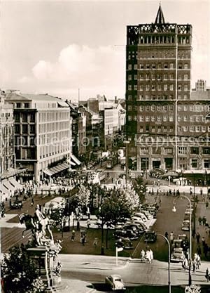 Bild des Verkufers fr Postkarte Carte Postale 73817713 Duesseldorf Am Wilhelm Marx Haus Duesseldorf zum Verkauf von Versandhandel Boeger