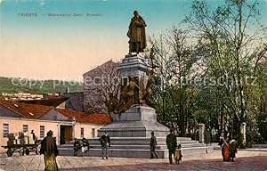 Postkarte Carte Postale 73818910 Trieste Triest IT Monumento Dom Rossetti