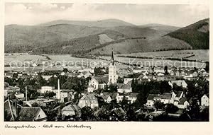 Postkarte Carte Postale 73821127 Langenbielau Bielawa Eulengebirge PL Blick vom Butterberg