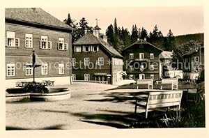 Postkarte Carte Postale 73819535 Bad Karlsbrunn Schlesien Karlova Studanka CZ Kurhaeuser