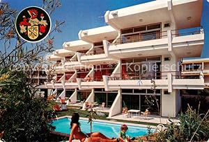 Bild des Verkufers fr Postkarte Carte Postale 73829426 Playa del Ingles Gran Canaria ES Apartamentos Patricio Pool zum Verkauf von Versandhandel Boeger