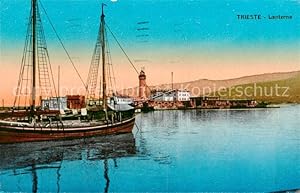 Postkarte Carte Postale 73831270 Trieste Triest IT Lanterna