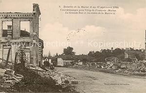 Postkarte Carte Postale 13830123 Vitry-le-Francois 51 Marne Bataille de la Marne sept 1914 Courde...