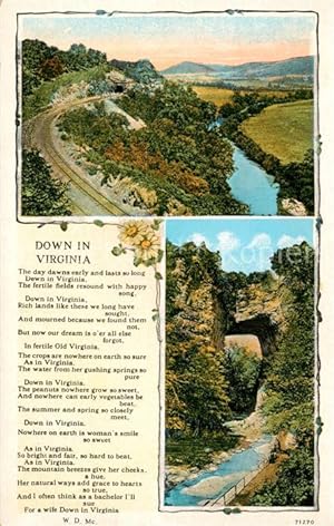 Postkarte Carte Postale 73827662 Virginia US-State Panorama Virginia US-State