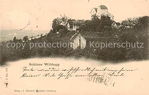 Postkarte Carte Postale 13831229 Wildegg AG Schloss Wildegg