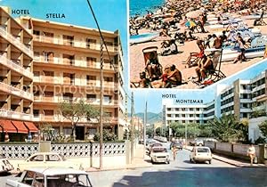 Seller image for Postkarte Carte Postale 73829127 Pineda de Mar ES Hotel Stella Hotel Montemar Strand for sale by Versandhandel Boeger