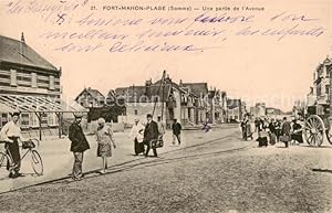 Postkarte Carte Postale 13832368 Fort-Mahon-Plage 80 Somme Une partie de l'Avenue