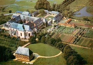Postkarte Carte Postale 13834593 Argoules Abbaye de Valloire Monument Historique vue aérienne Arg...