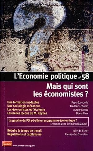 Seller image for L'Economie politique, N 58 avril 2013 : Mais qui sont les conomistes ? for sale by WeBuyBooks