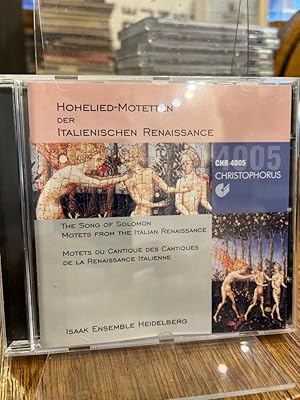 Hohelied-Motetten der Italienischen Renaissance. Isaak Ensemble Heidelberg.