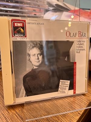 Olaf Bär: Lieder von Schubert, Brahms, Schumann, Wolf.