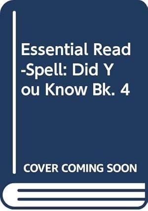 Seller image for Did You Know (Bk. 4) (Essential Read-Spell) for sale by WeBuyBooks