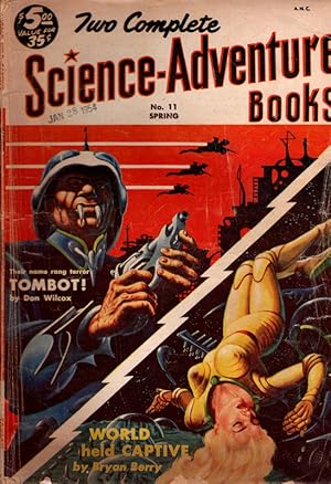 Seller image for Two Complete Science-Adventure Books No. 11 Spring. COLLECTIBLE PULP MAGAZINE. for sale by Once Read Books