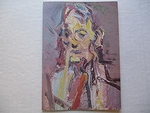 Seller image for Frank Auerbach Recent Works Marlborough 1998 Exhibition invite postcard for sale by ANARTIST