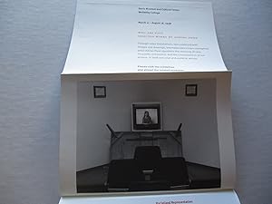 Seller image for Who Are You? Selected Works by Adrian Piper Davis Museum Wellesley College 1998 Exhibition invite brochure for sale by ANARTIST