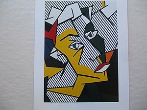 Bild des Verkufers fr Roy Lichtenstein Untitled Head 1980 Richard Gray Gallery 2001 postcard zum Verkauf von ANARTIST