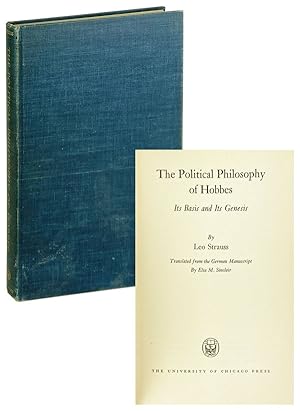 Seller image for The Political Philosophy of Hobbes: Its Basis and Its Genesis for sale by Capitol Hill Books, ABAA