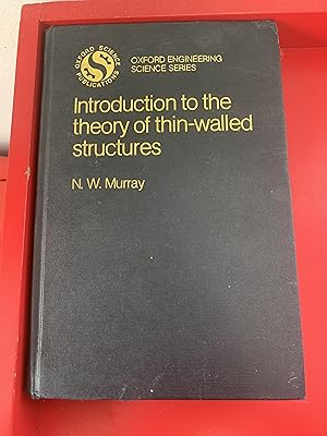 Immagine del venditore per Introduction to the Theory of Thin-Walled Structures (Oxford Engineering Science Series) venduto da Ocean Tango Books