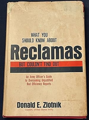 Seller image for What you should know about reclamas but couldn't find out for sale by FULFILLINGTHRIFTBOOKHOUSE