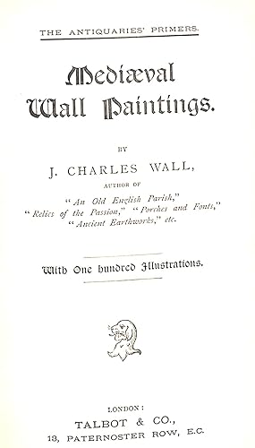 Image du vendeur pour Mediaeval Wall Paintings mis en vente par WeBuyBooks