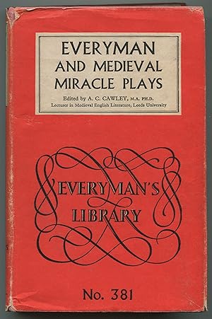 Seller image for Everyman and Medieval Miracle Plays (Everyman's Library, No. 381) for sale by Between the Covers-Rare Books, Inc. ABAA