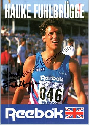 Immagine del venditore per Original Autogramm Hauke Fuhlbr�gge Leichtathlet /// Autogramm Autograph signiert signed signee venduto da Wimbauer Buchversand
