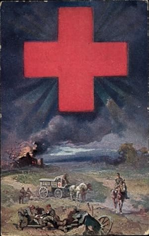 Ansichtskarte / Postkarte Deutsches Rotes Kreuz, Bayer. Landeskomitee f. freiwillige Krankenpfleg...