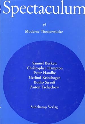 Spectaculum 36. Sechs moderne Theaterstücke