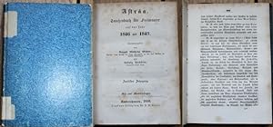 Asträa. Taschenbuch für Freimaurer auf das Jahr 1846 und 1847 Zwölfter Jahrgang. Mit 2 Musikbeila...