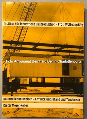 Bild des Verkufers fr Raumzellenbauweisen. Entwicklungsstand und Tendenzen zum Verkauf von Antiquariat Bernhard