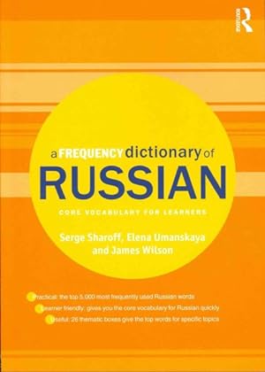 Immagine del venditore per Frequency Dictionary of Russian : Core Vocabulary for Learners venduto da GreatBookPrices