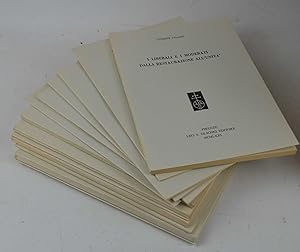 Lotto dei 14 opuscoli che compongono il primo volume della bibliografia dell'età del Risorgimento...