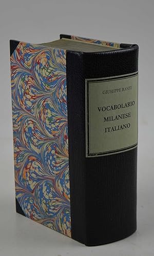 Bild des Verkufers fr Vocabolario milanese-italiano compilato per la giovent& zum Verkauf von Studio Bibliografico Benacense